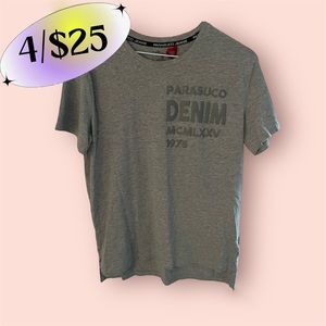 4/$25 Parasuco Jeans Denim MCMLXXV 1975 T-Shirt